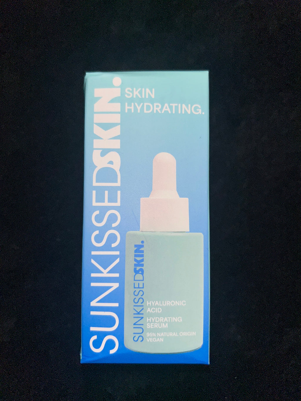 Sunkissed Skin Hyaluronic Acid Serum 30ml with Hyaluronic Acid and Myrothamus Extract - 95% Natural Formula - Vegan