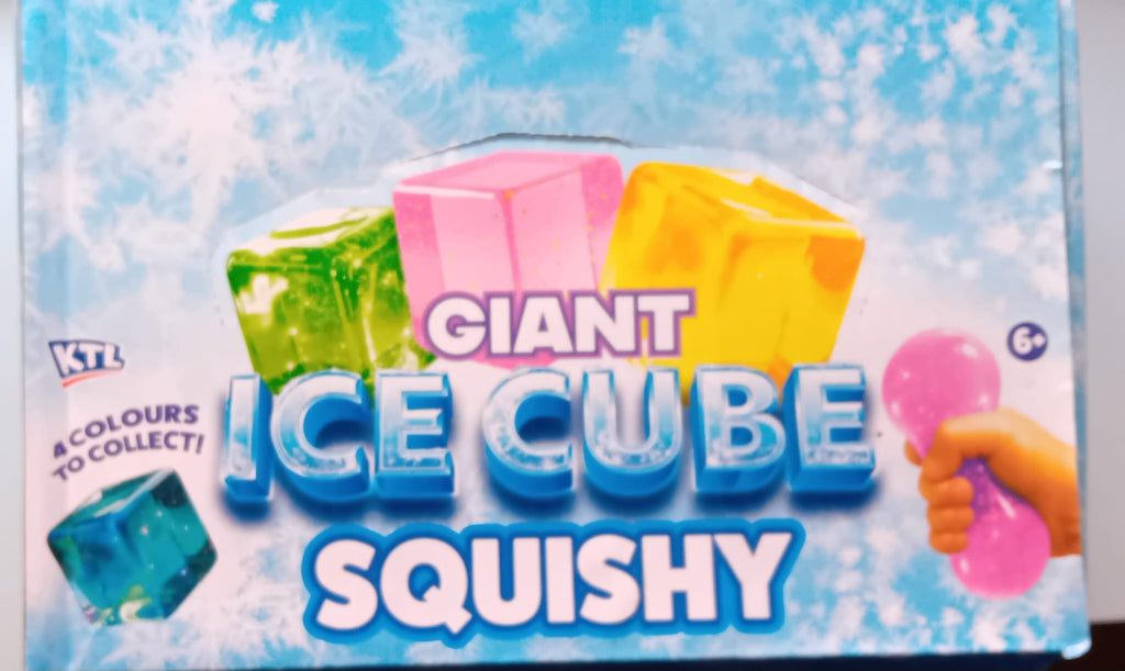 Giant ice cube squishy fidget toy