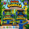 🦍 XL Super Stretch Gorilla – Blue & Green Edition