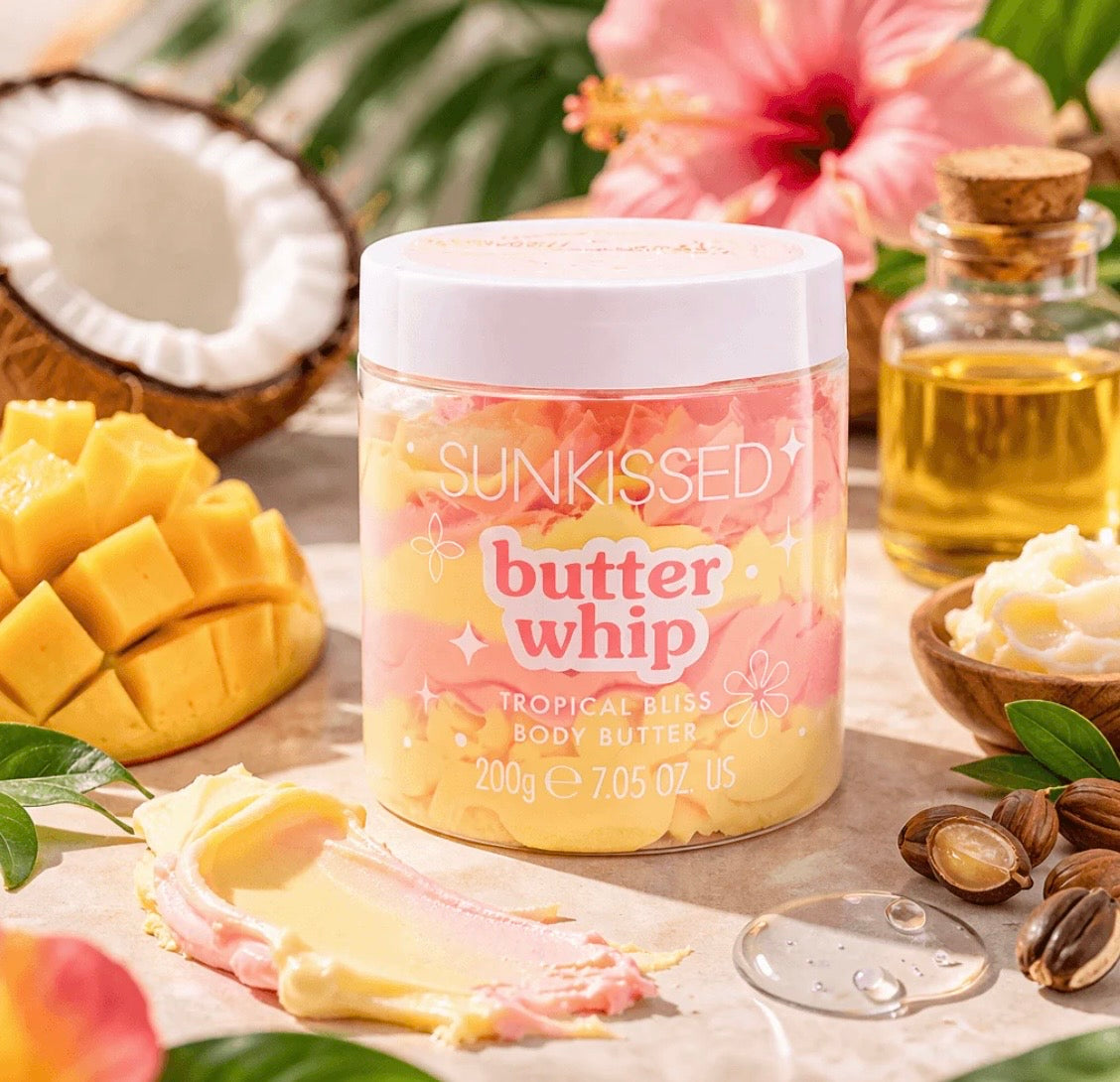 Sunkissed Butter Whip Body Butter Tropical Bliss 200g