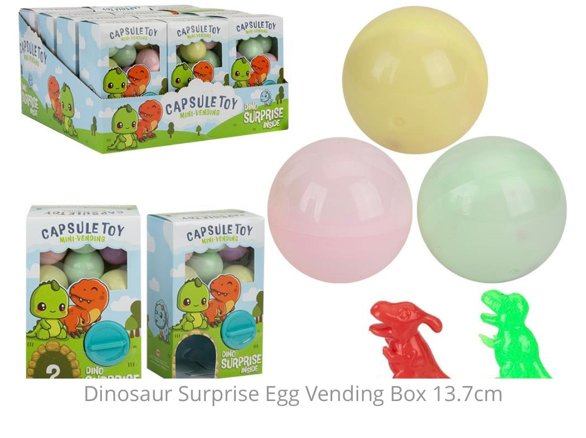 Dinosaur mini capsule vending machine novelty kids toy