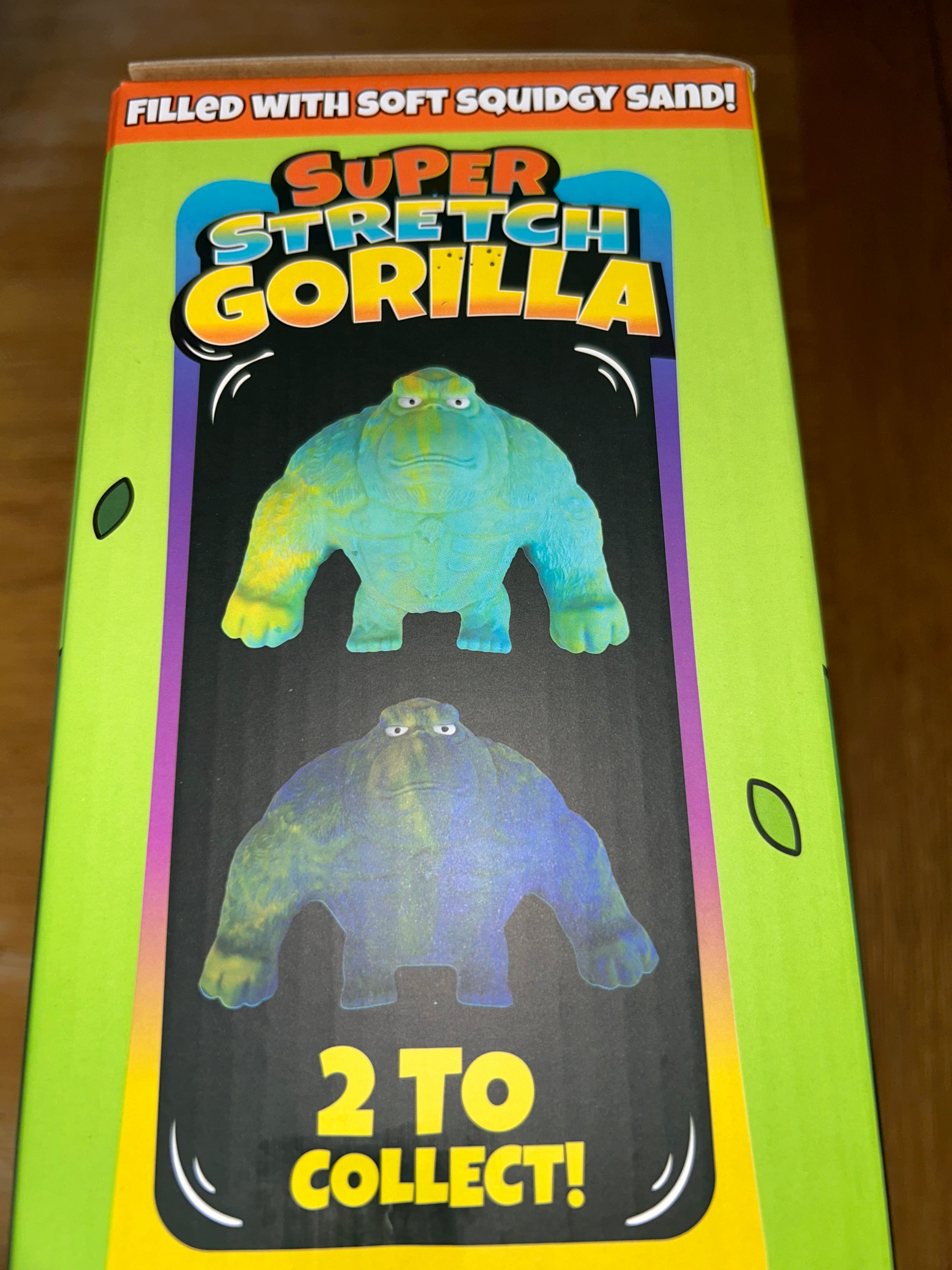 🦍 XL Super Stretch Gorilla – Blue & Green Edition