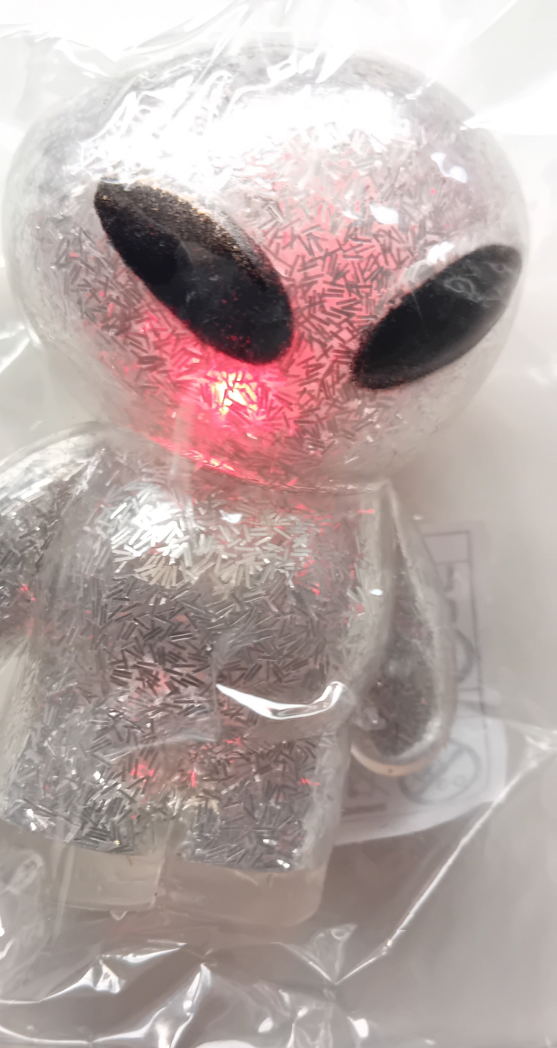 Super Cute Squishy Light Up Glittery Alien Fidget Toy