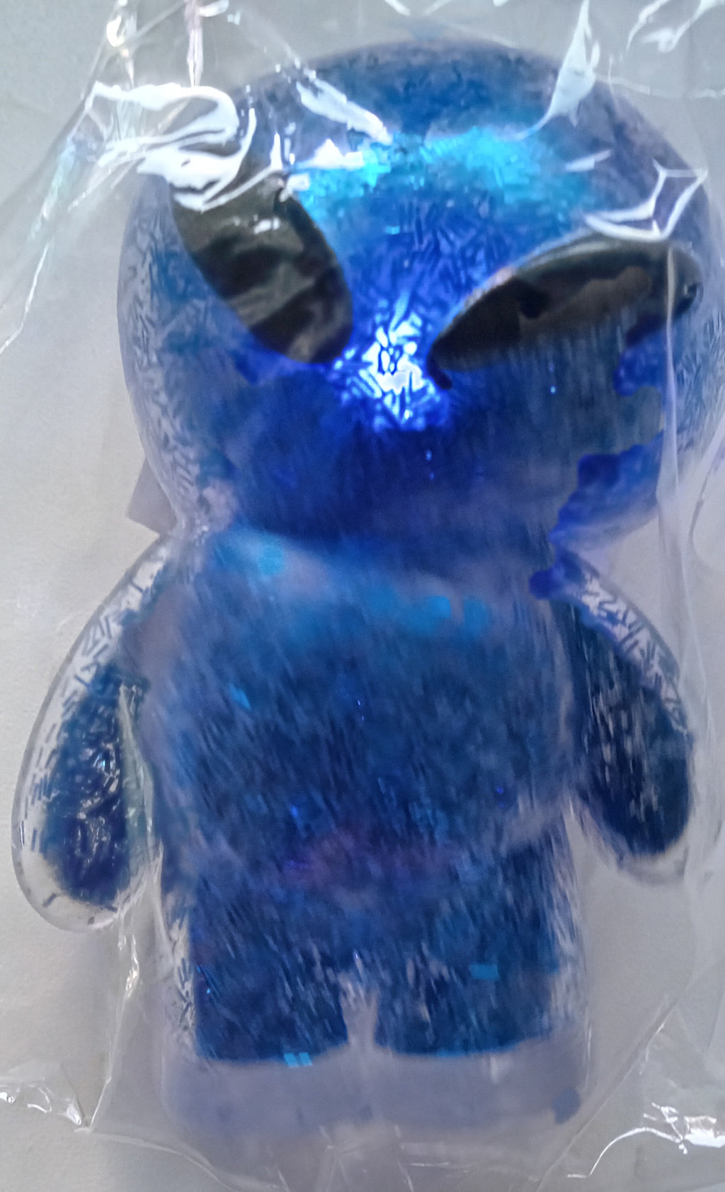 Super Cute Squishy Light Up Glittery Alien Fidget Toy