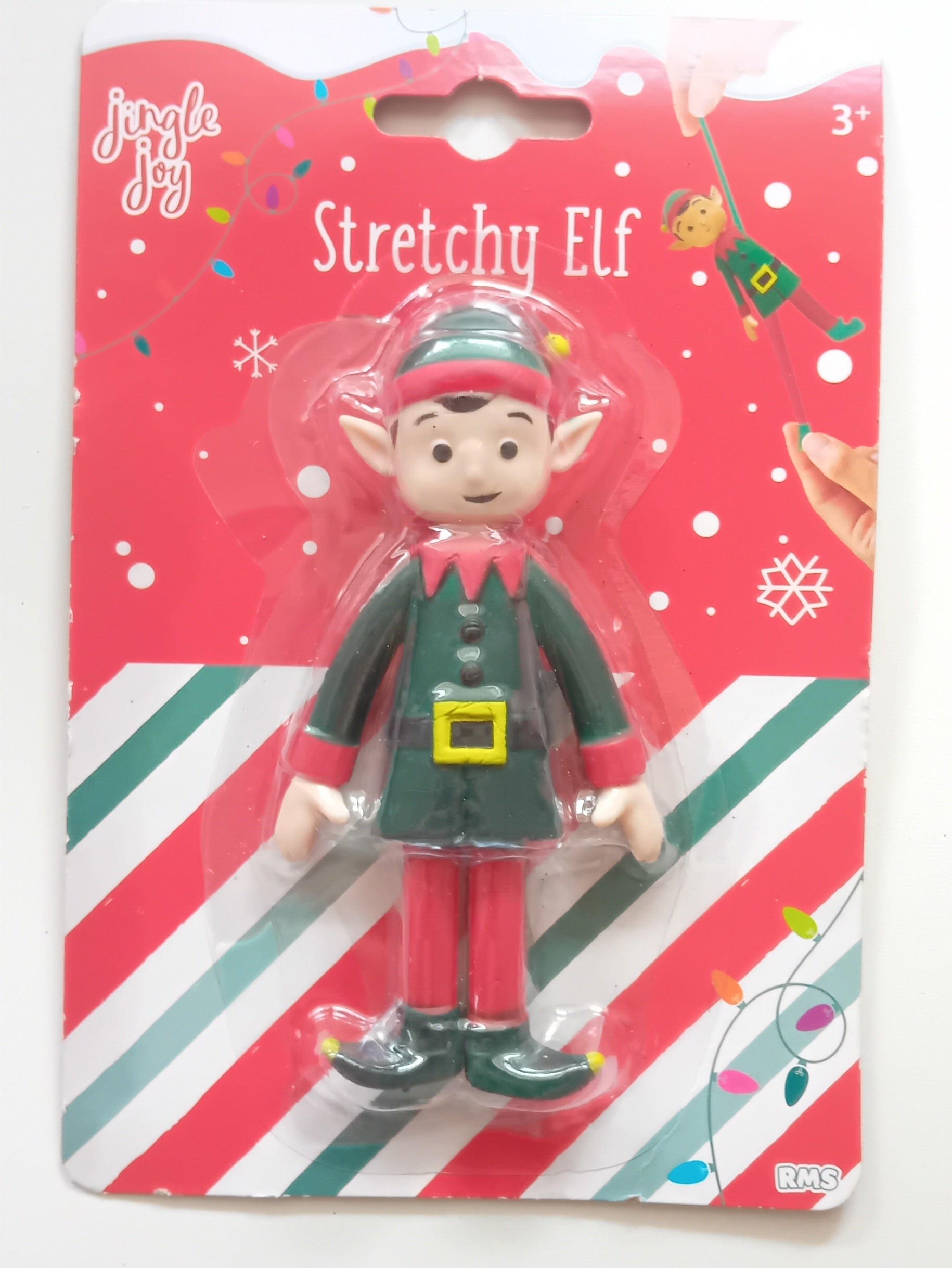 Jingle Joy Stretchy Elf Fidget Toy