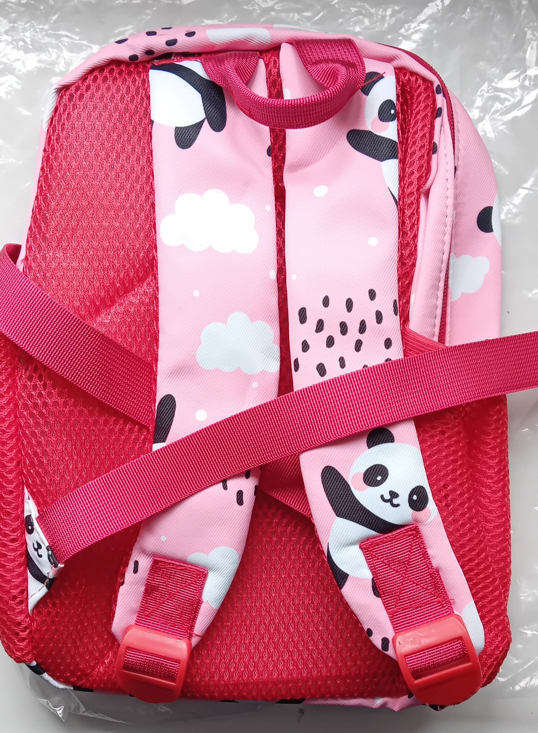 Super Cute panda design back pack with matching pencil case.