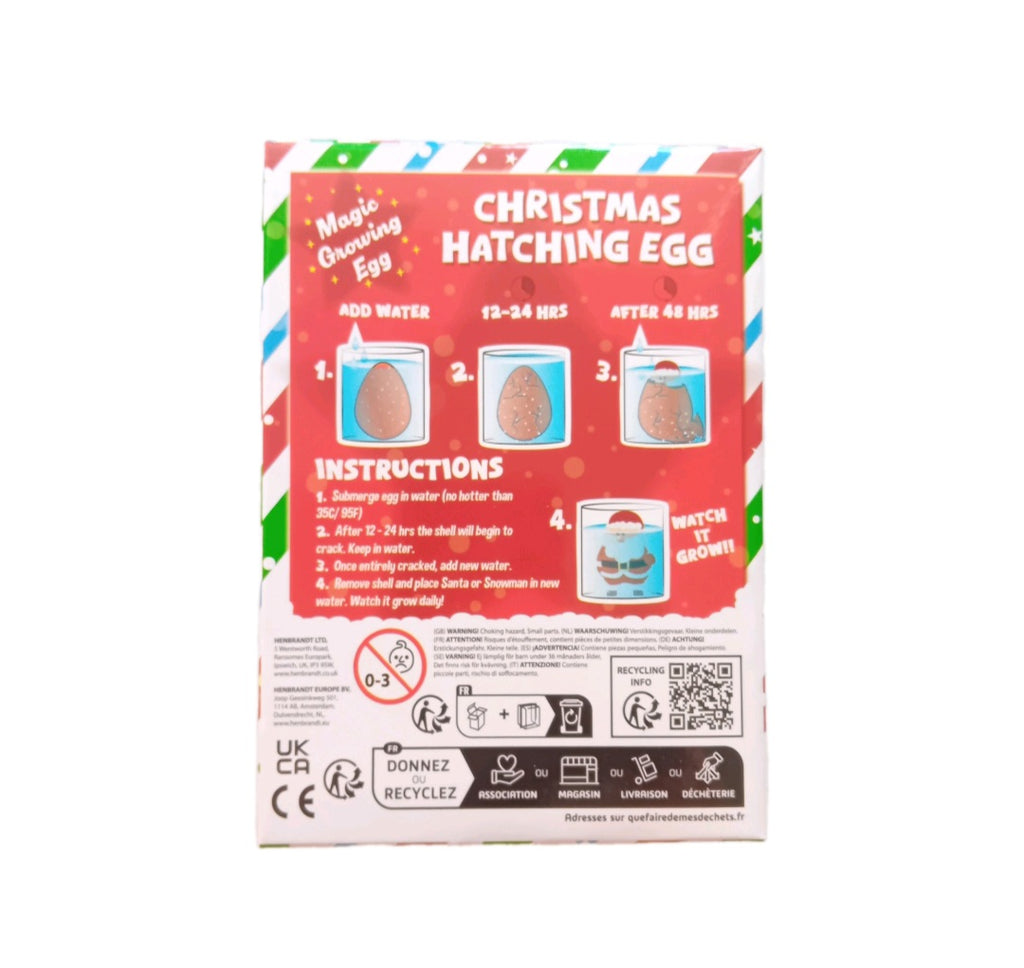Christmas Hatching Egg