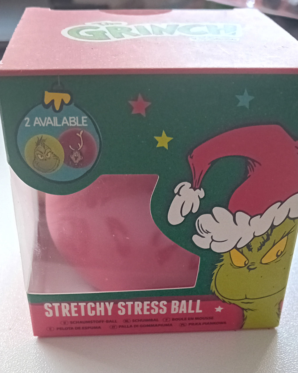 The Grinch Stretchy Stress Relief Ball