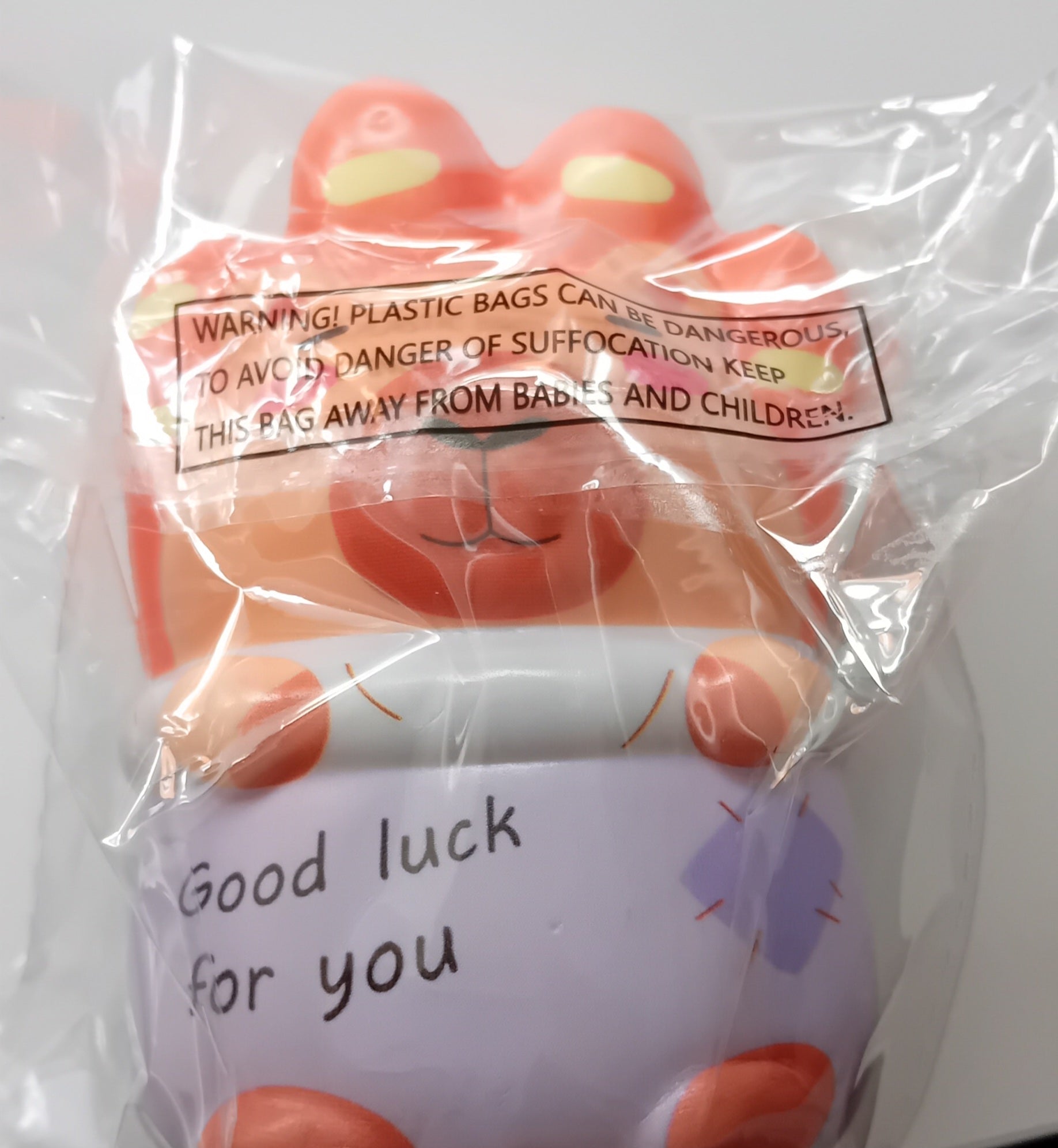 Whizz Toys Novelty Squishy Capybara Good Luck For You Fidget Toy