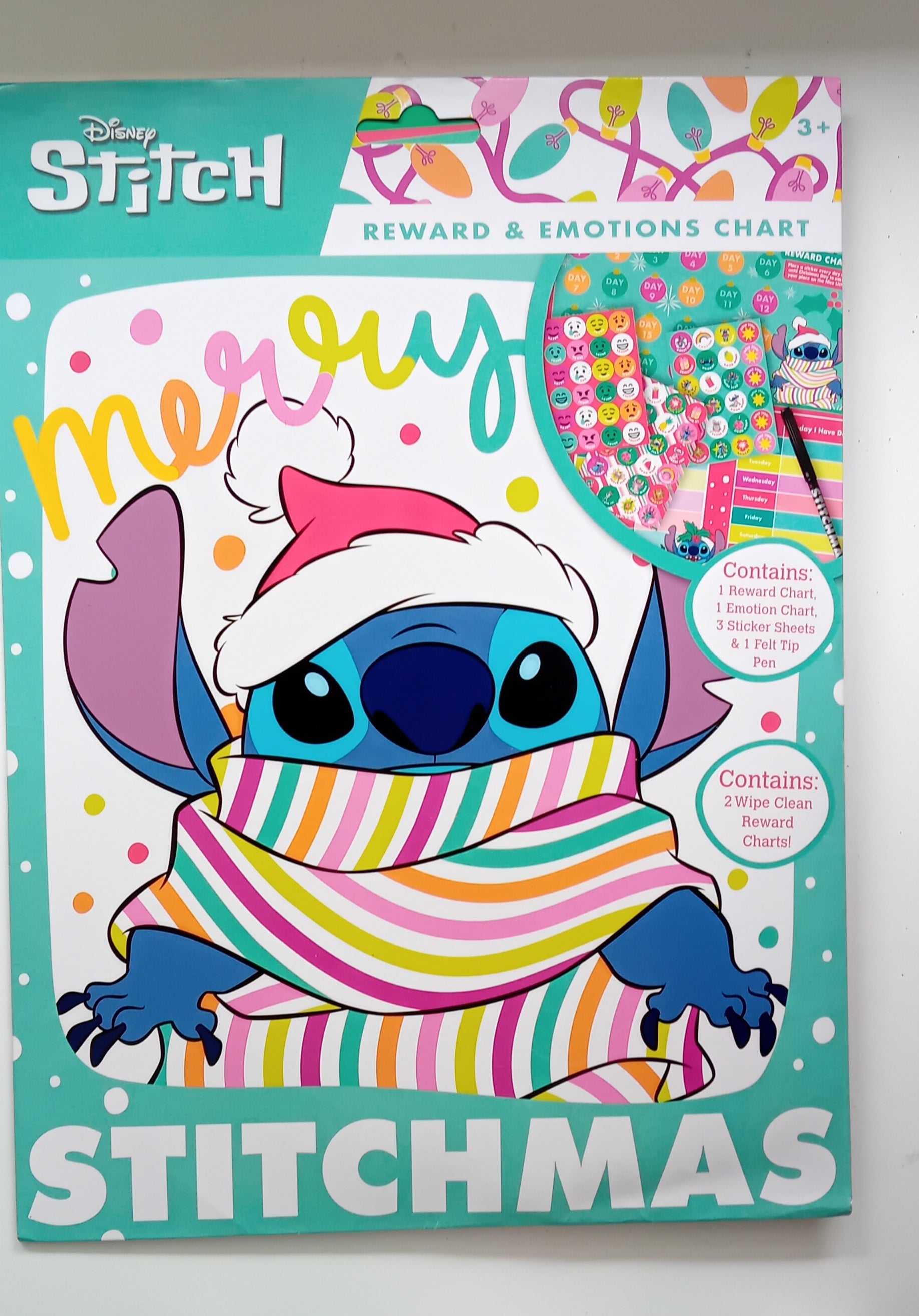 Disney Merry Stitchmas Rewards And Emotions Chart