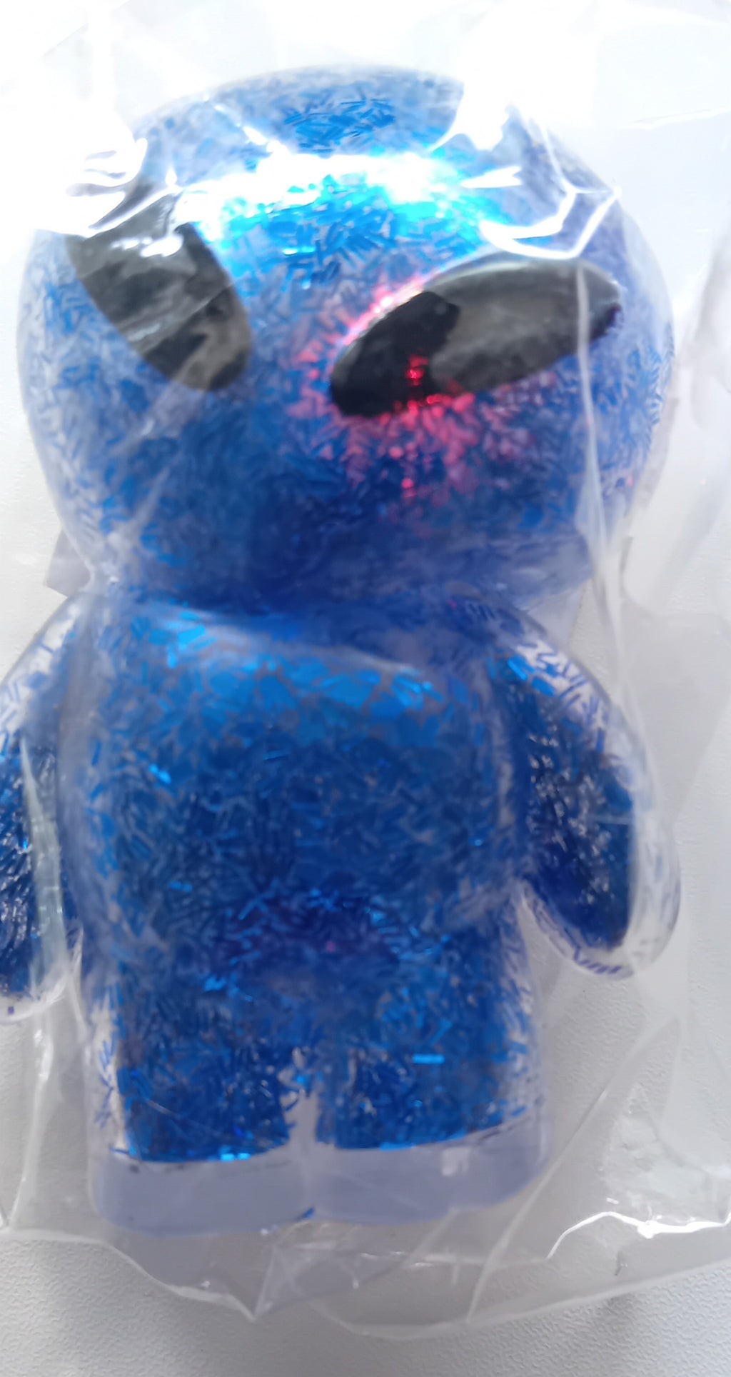 Super Cute Squishy Light Up Glittery Alien Fidget Toy