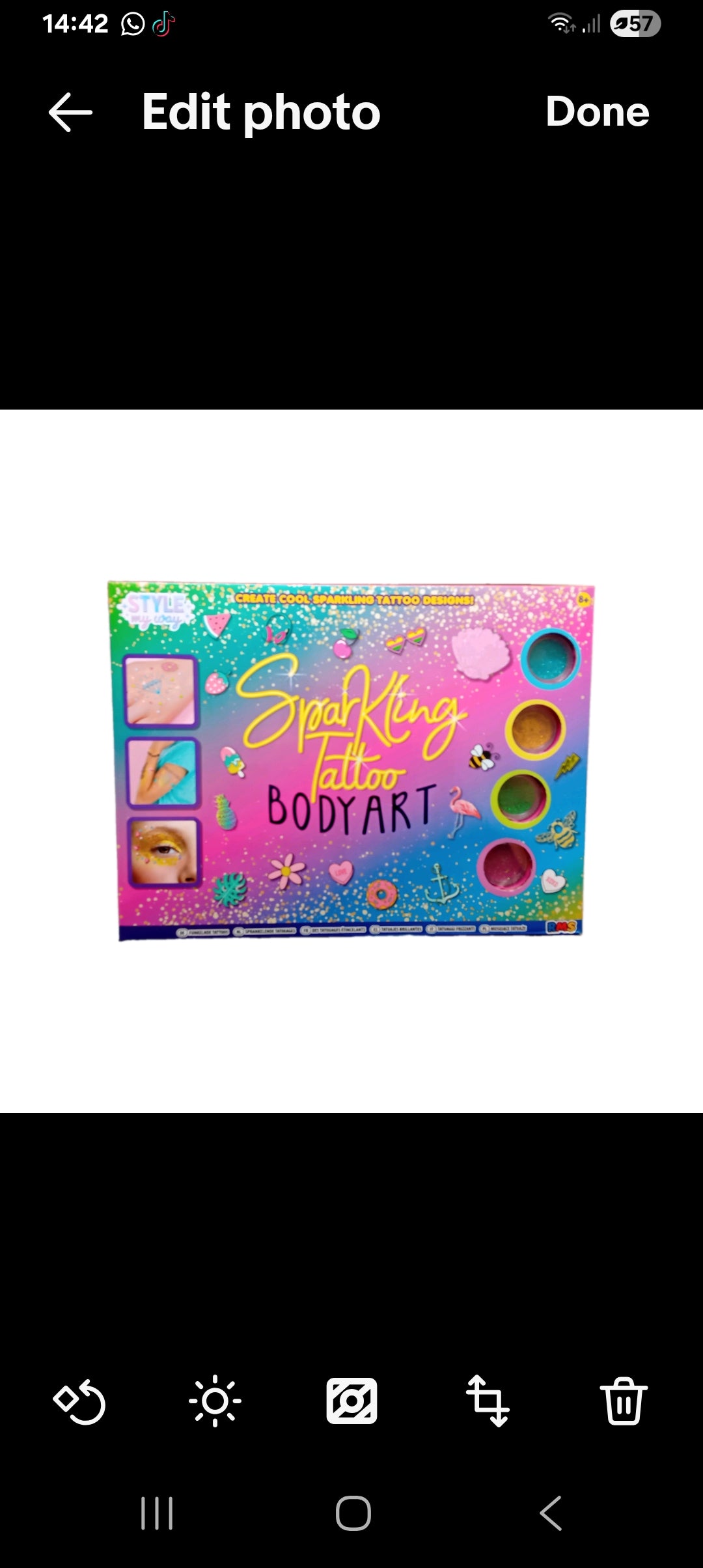 Sparkling Tattoo Body Art