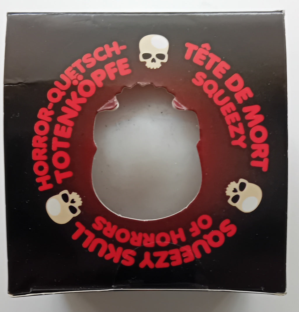 Glow in the Dark Srunchems Squeezy Skull of Horror