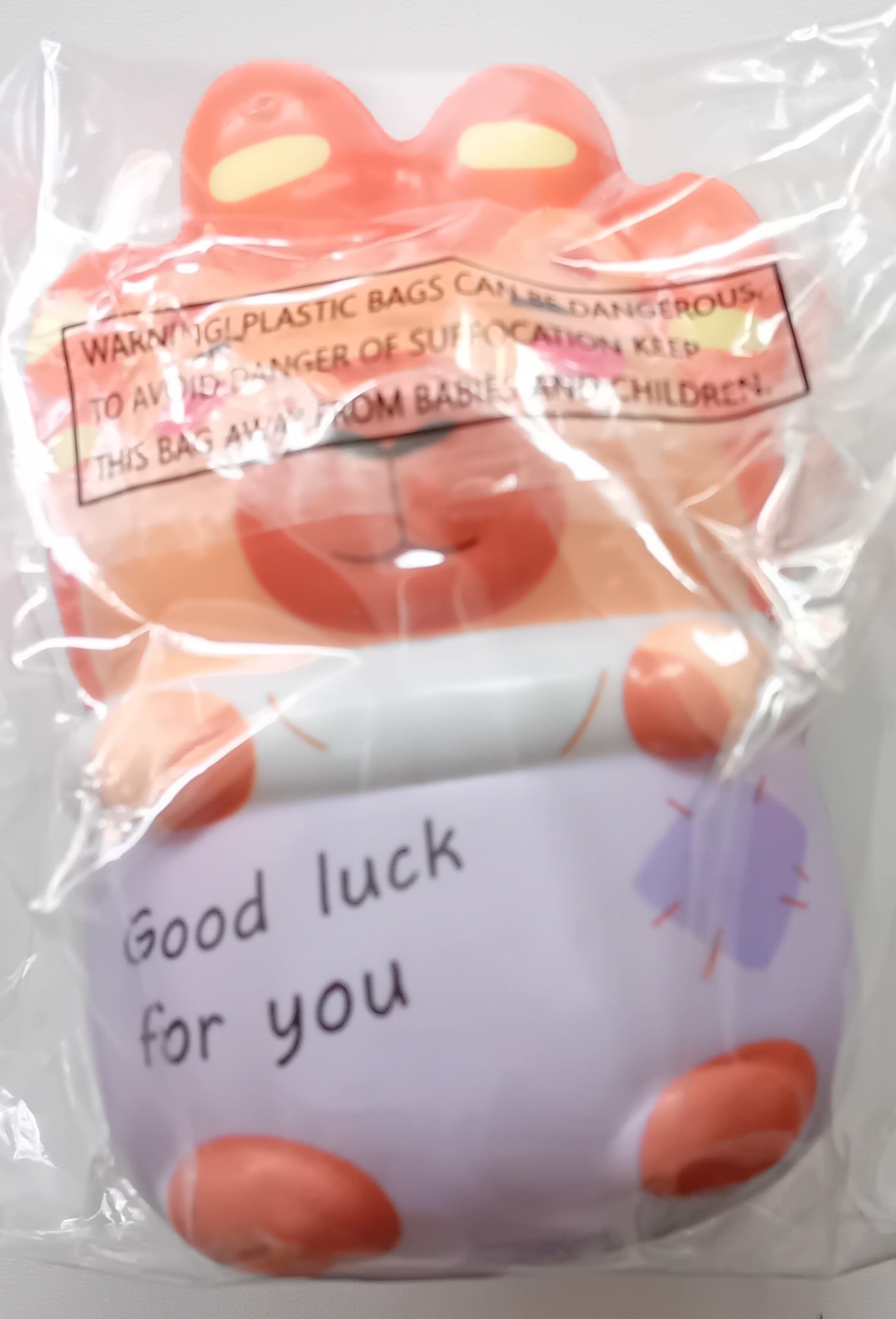 Whizz Toys Novelty Squishy Capybara Good Luck For You Fidget Toy
