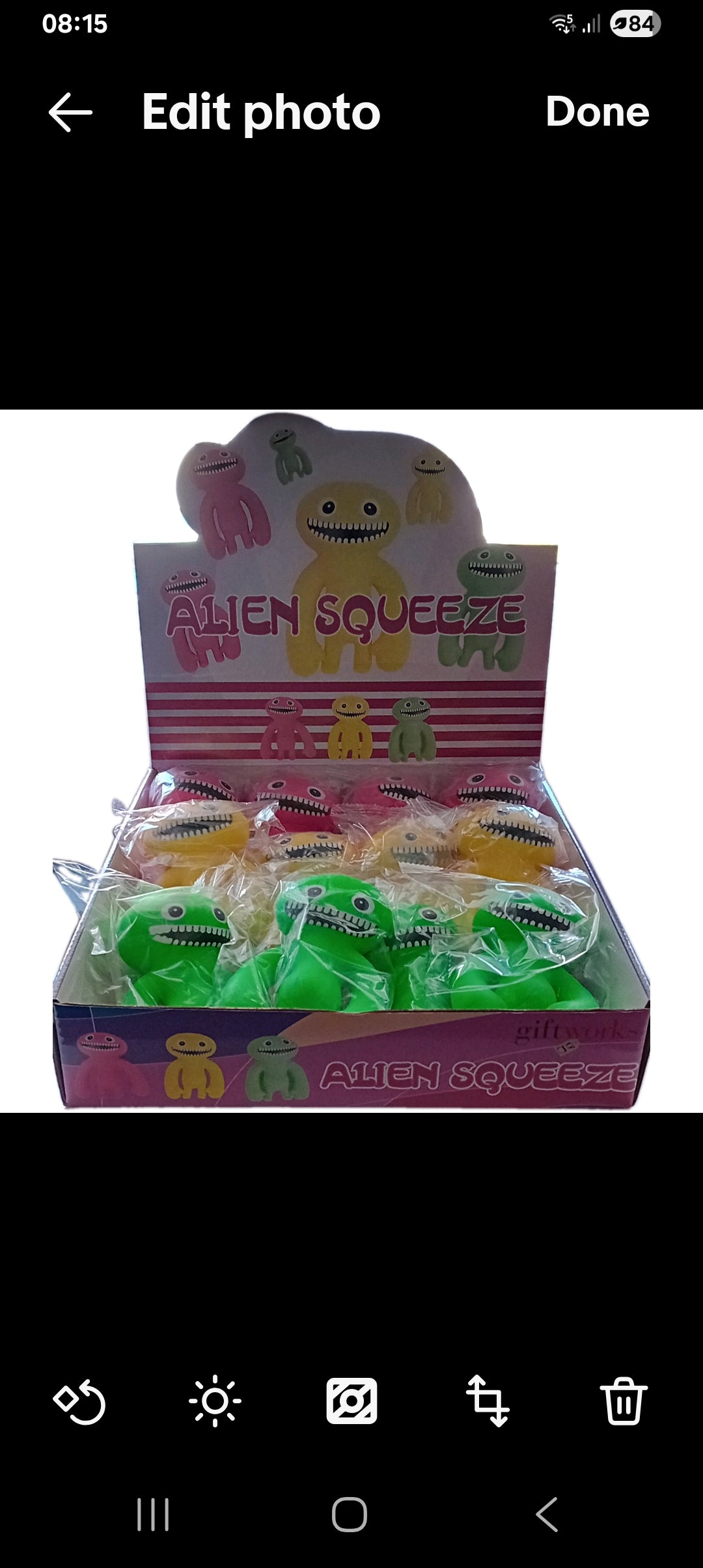 Super Cute Alien Squeeze Fidget Toy
