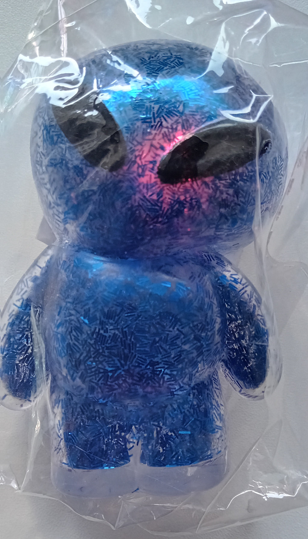 Super Cute Squishy Light Up Glittery Alien Fidget Toy