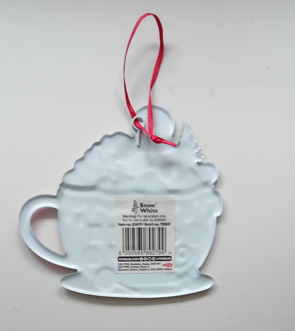 Let It Snow Metal Christmas Decoration