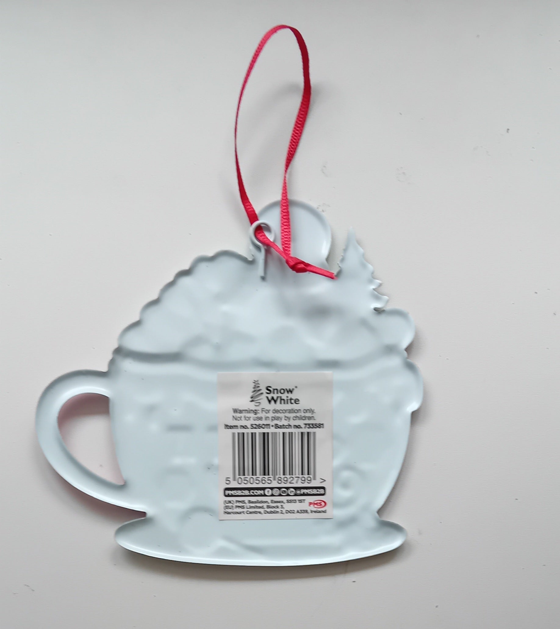 Let It Snow Metal Christmas Decoration