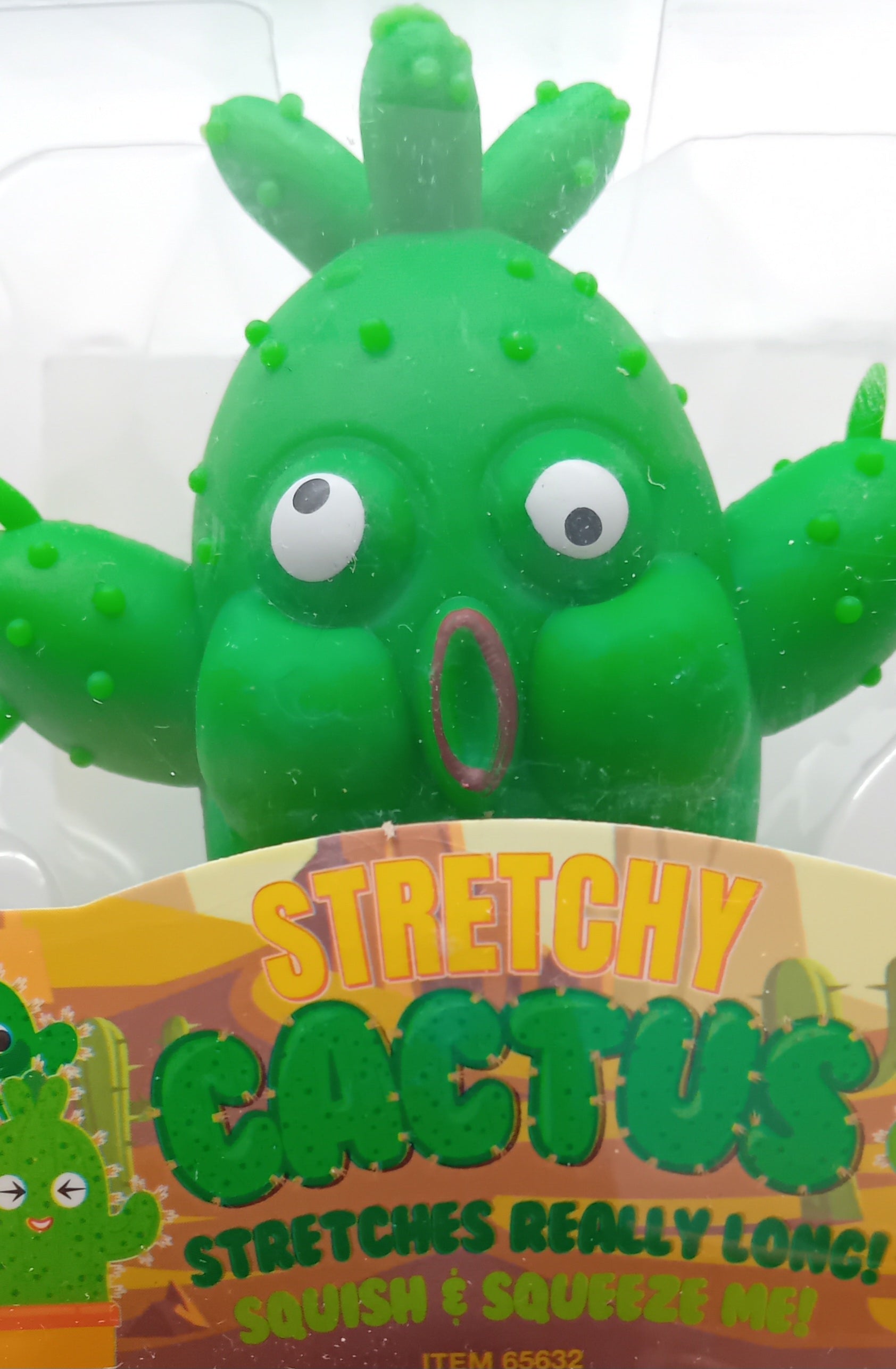 Super Fun Stretchy Cactus In A Pot Fidget Toy