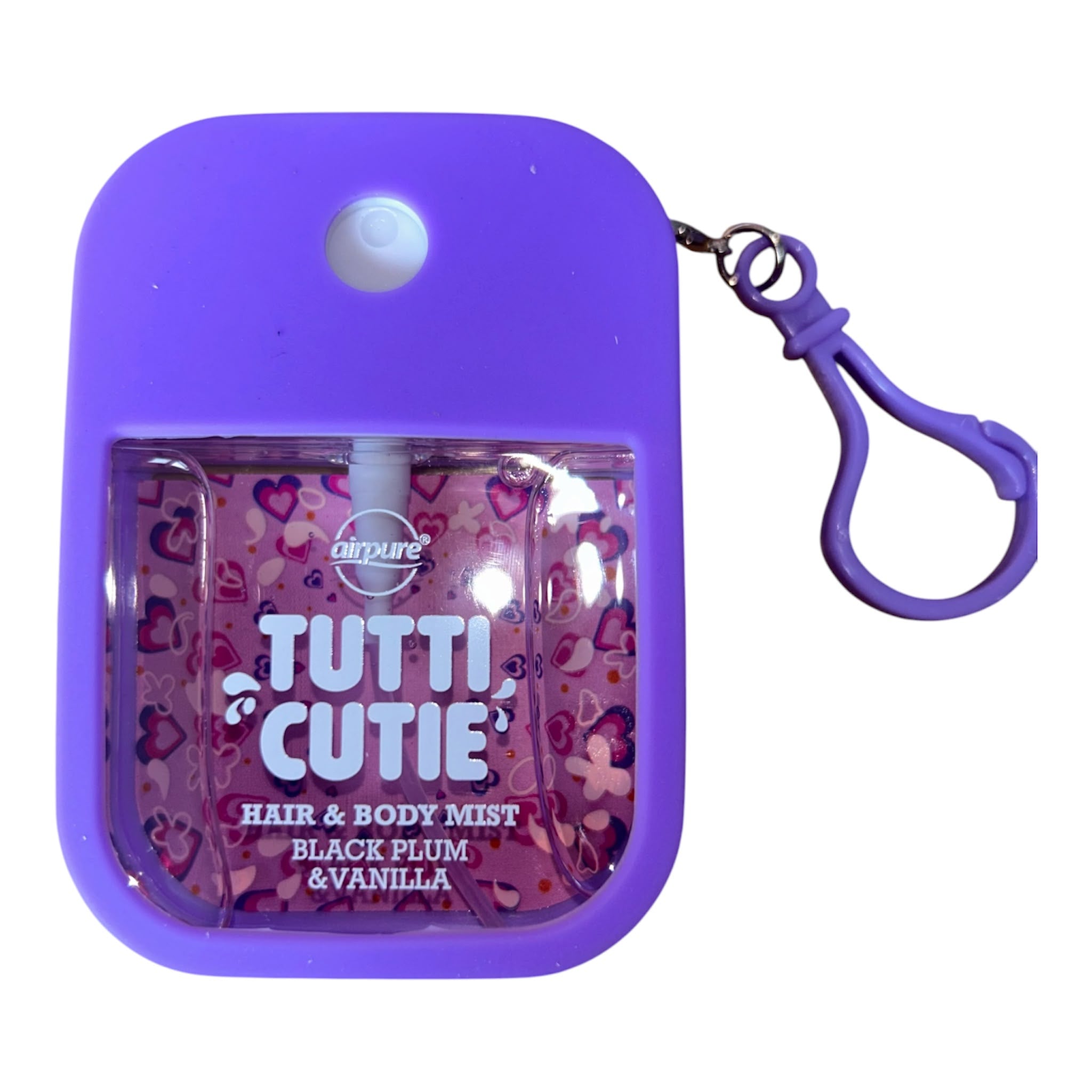 Hair and Body Mist clip on. 4 different scents