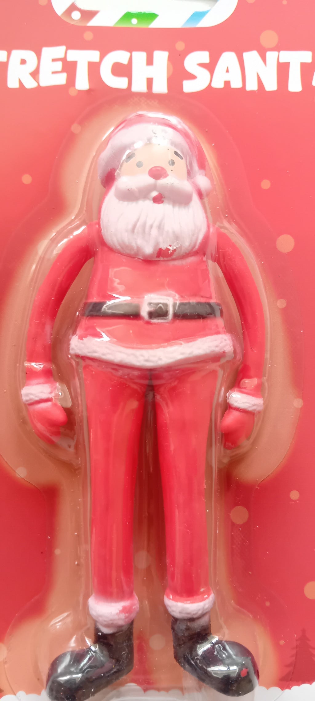 Stretchy Santa. Christmas Fidget Toy