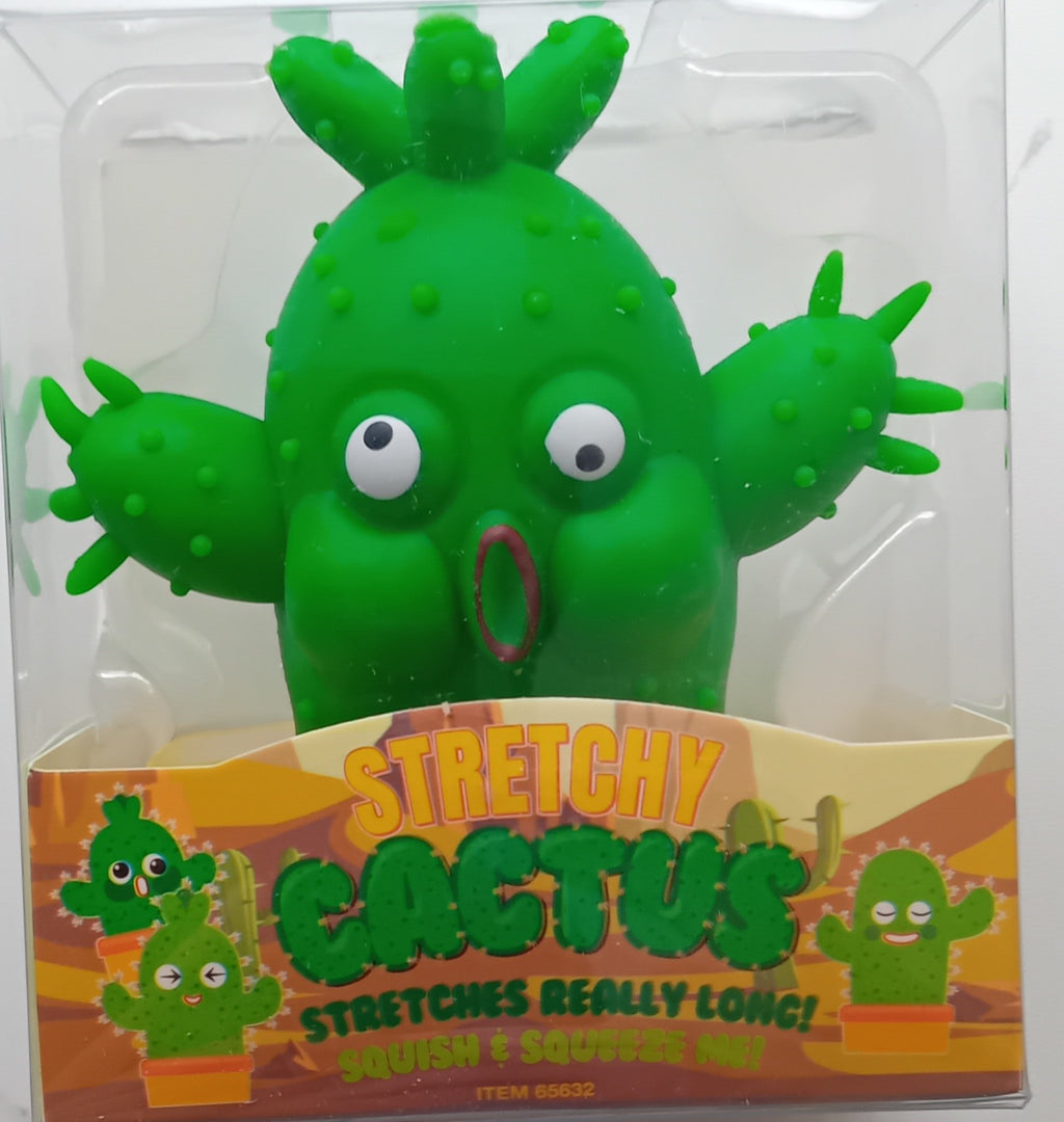 Super Fun Stretchy Cactus In A Pot Fidget Toy