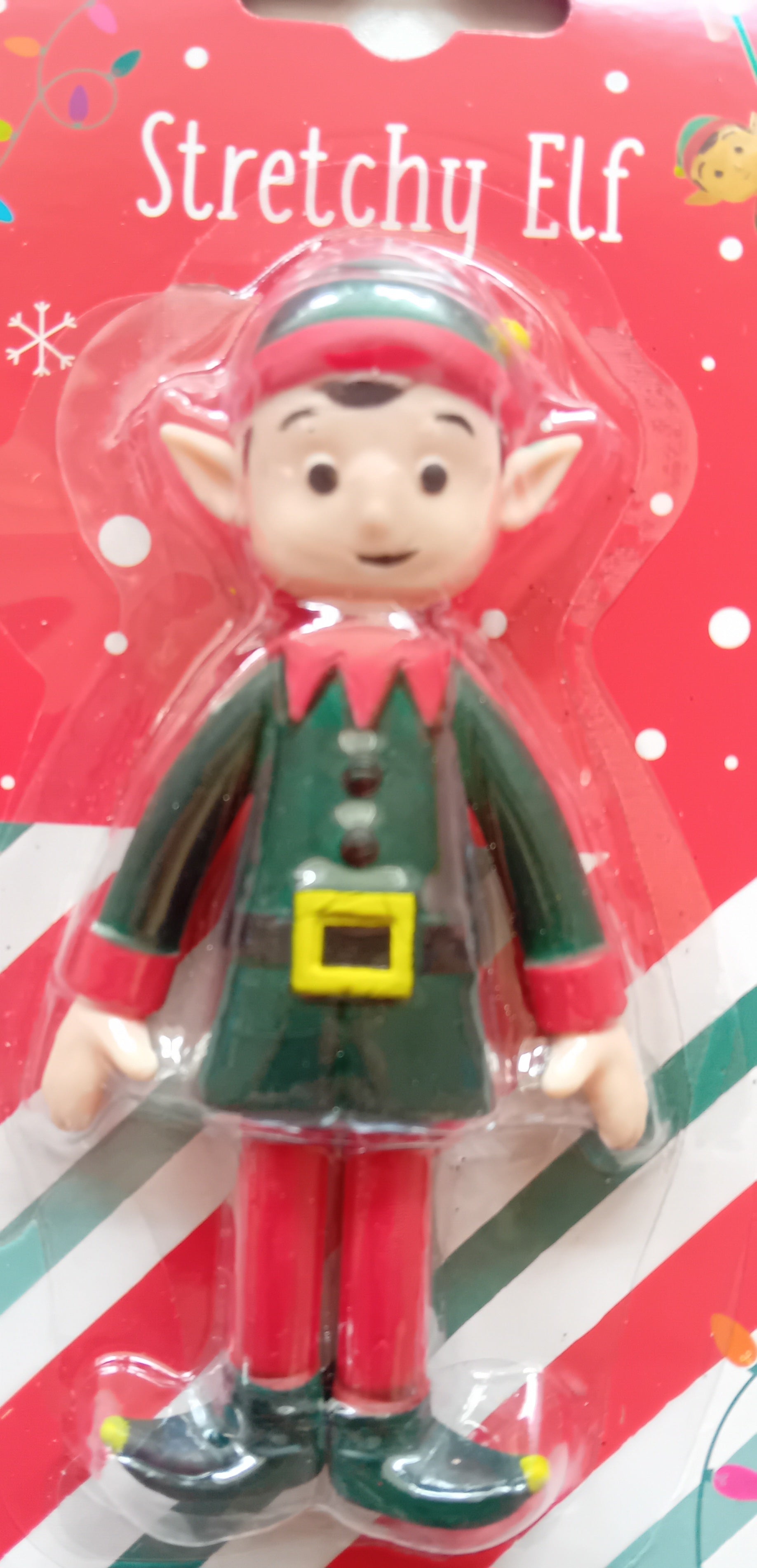 Jingle Joy Stretchy Elf Fidget Toy