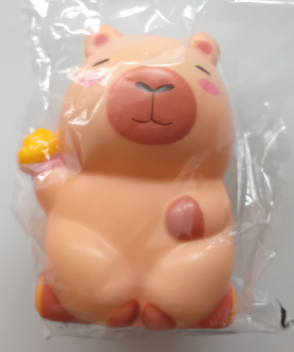 Whizz Toys Novelty Squishy Capybara on a log Fidget Toy