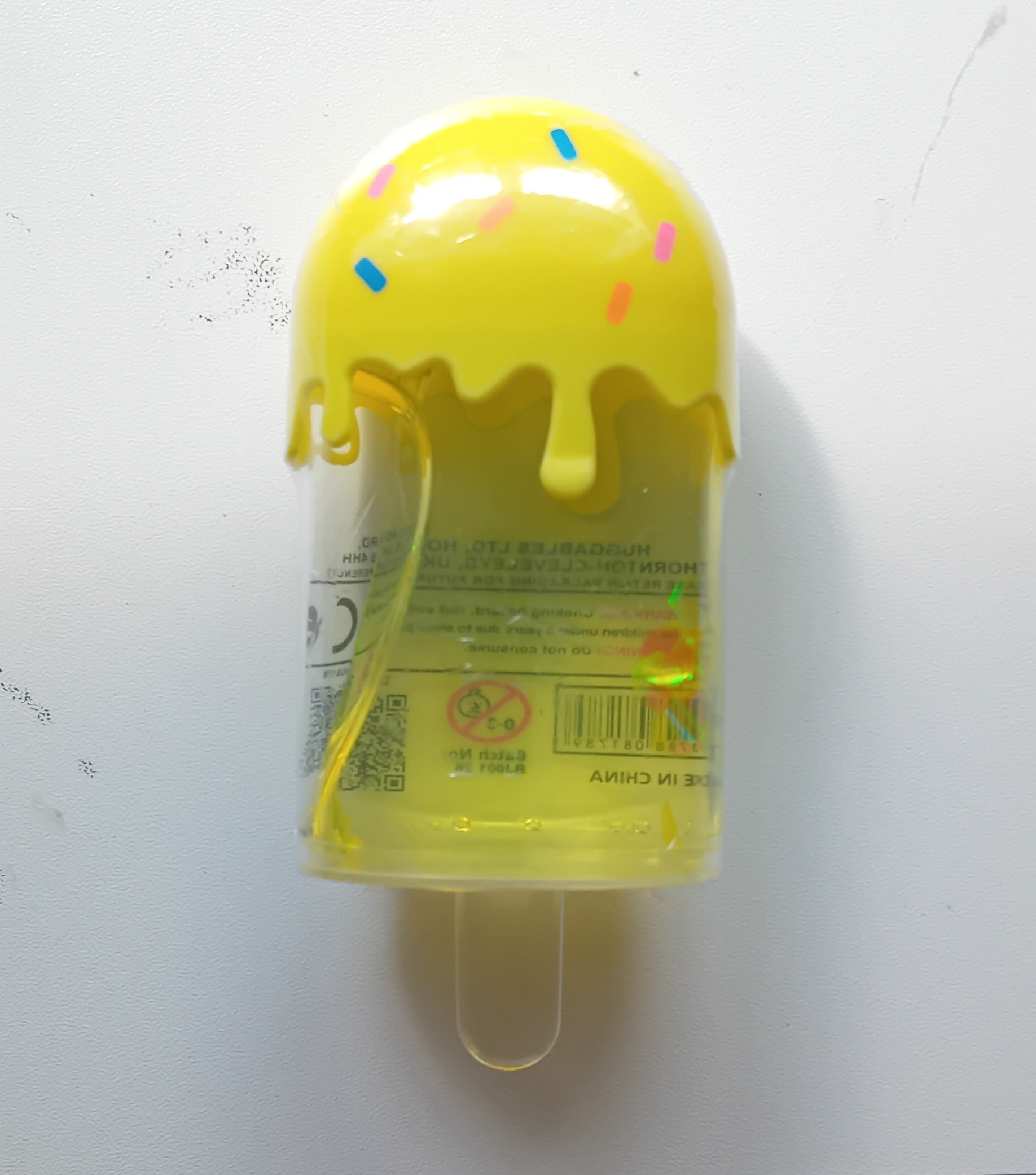 Sensory slime ice lolly on a stick