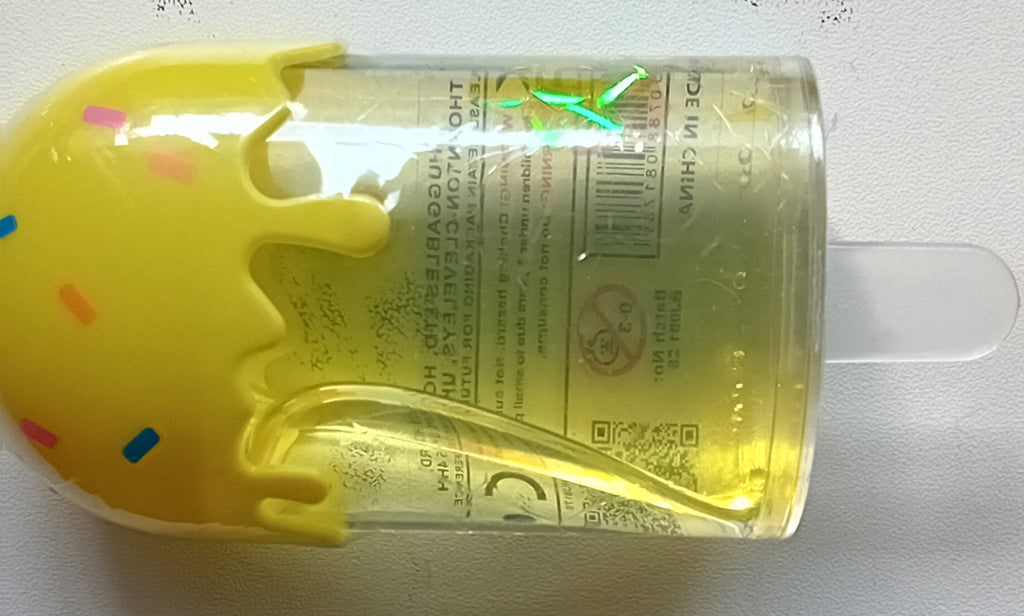 Sensory slime ice lolly on a stick