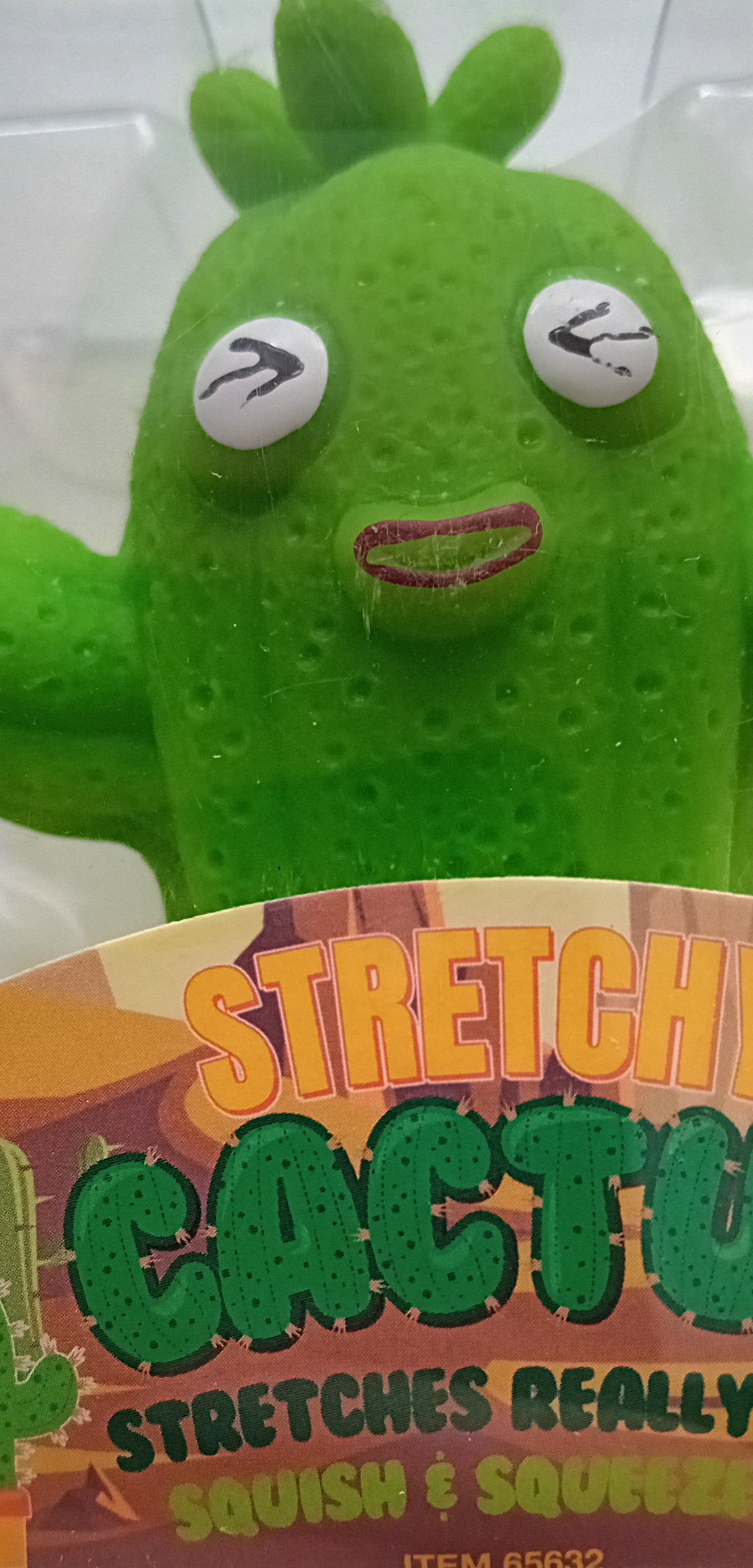 Super Fun Stretchy Cactus In A Pot Fidget Toy