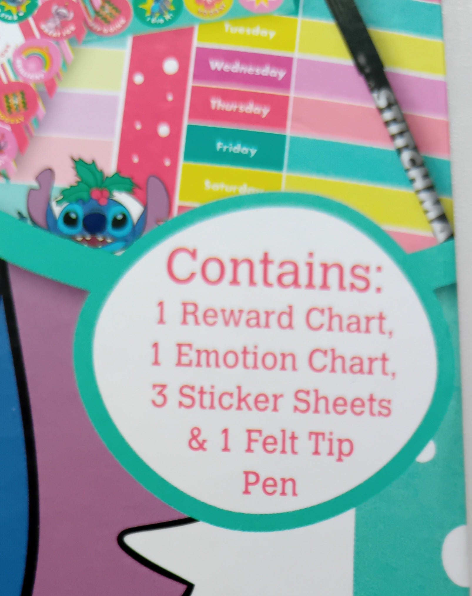 Disney Merry Stitchmas Rewards And Emotions Chart