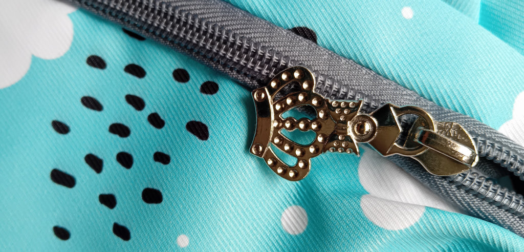 Super Cute panda design back pack with matching pencil case.